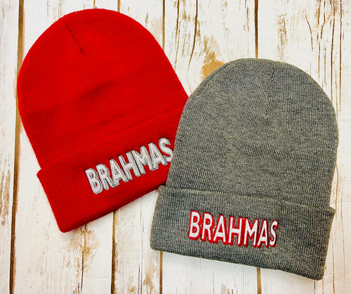 Brahmas Cuffed Beanie