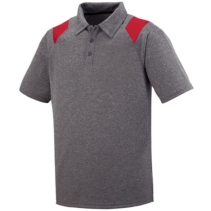 Polo with Deocrative Shoulder Inserts