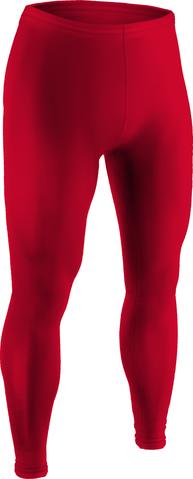 Youth red sales compression tights
